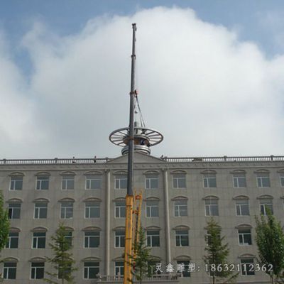 不锈钢避雷针建筑雕塑